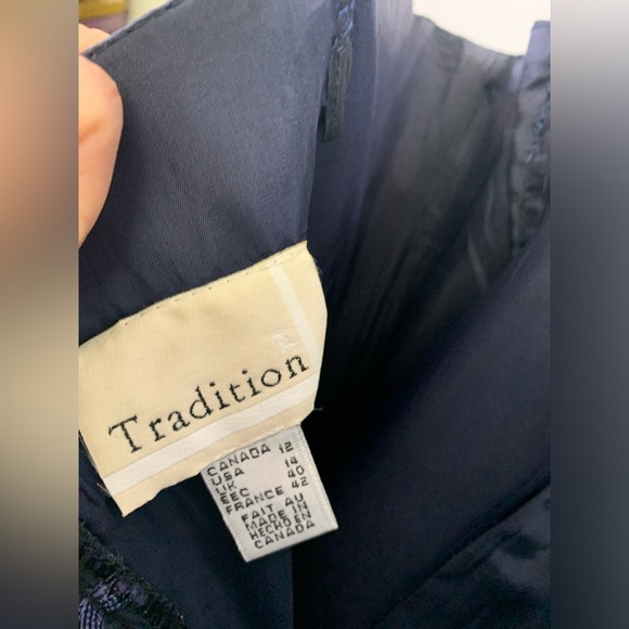 3for$15😍 Blue Organza spaghetti strap gown - Picture 3 of 12